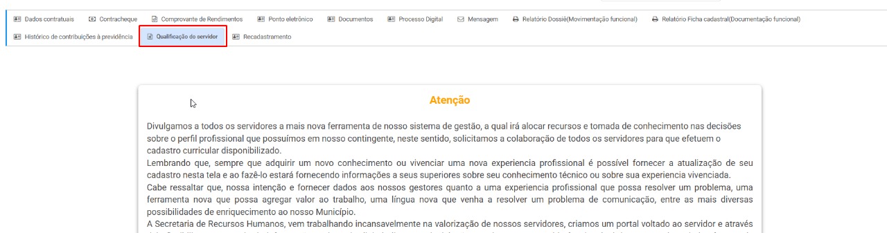 Imagem de Cadastramento no Prodata